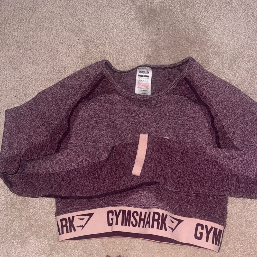 Gymshark Long sleeve crop size M